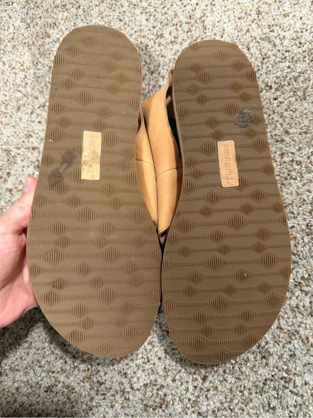 Merrell Roam Cross Lace Leather Sandals Size 10